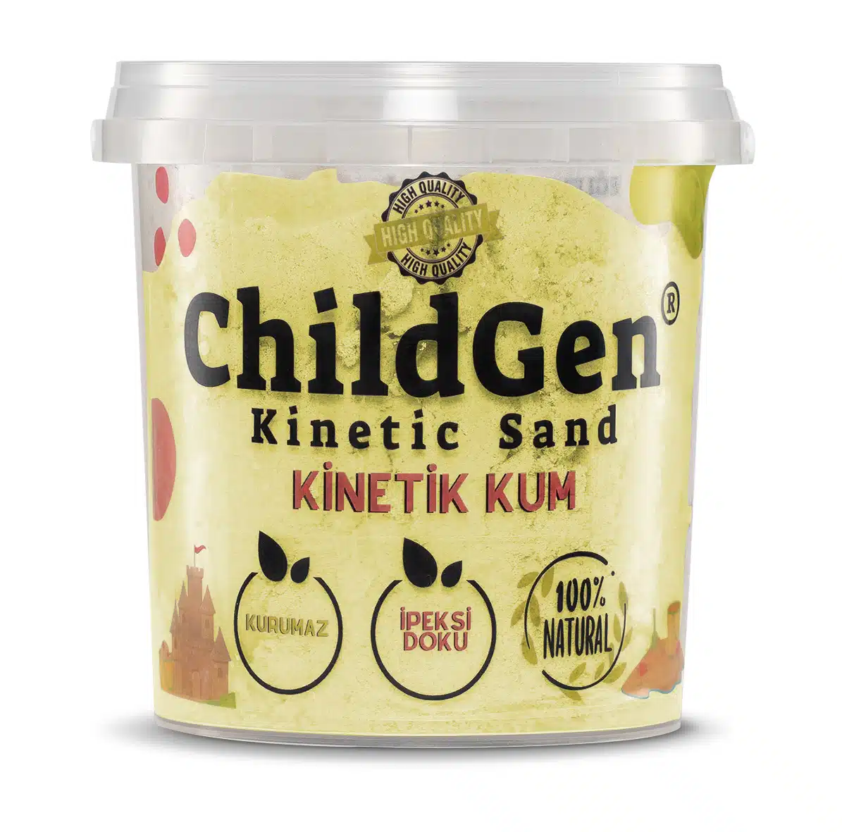 MAGICAL SAND  500 GR - YELLOW