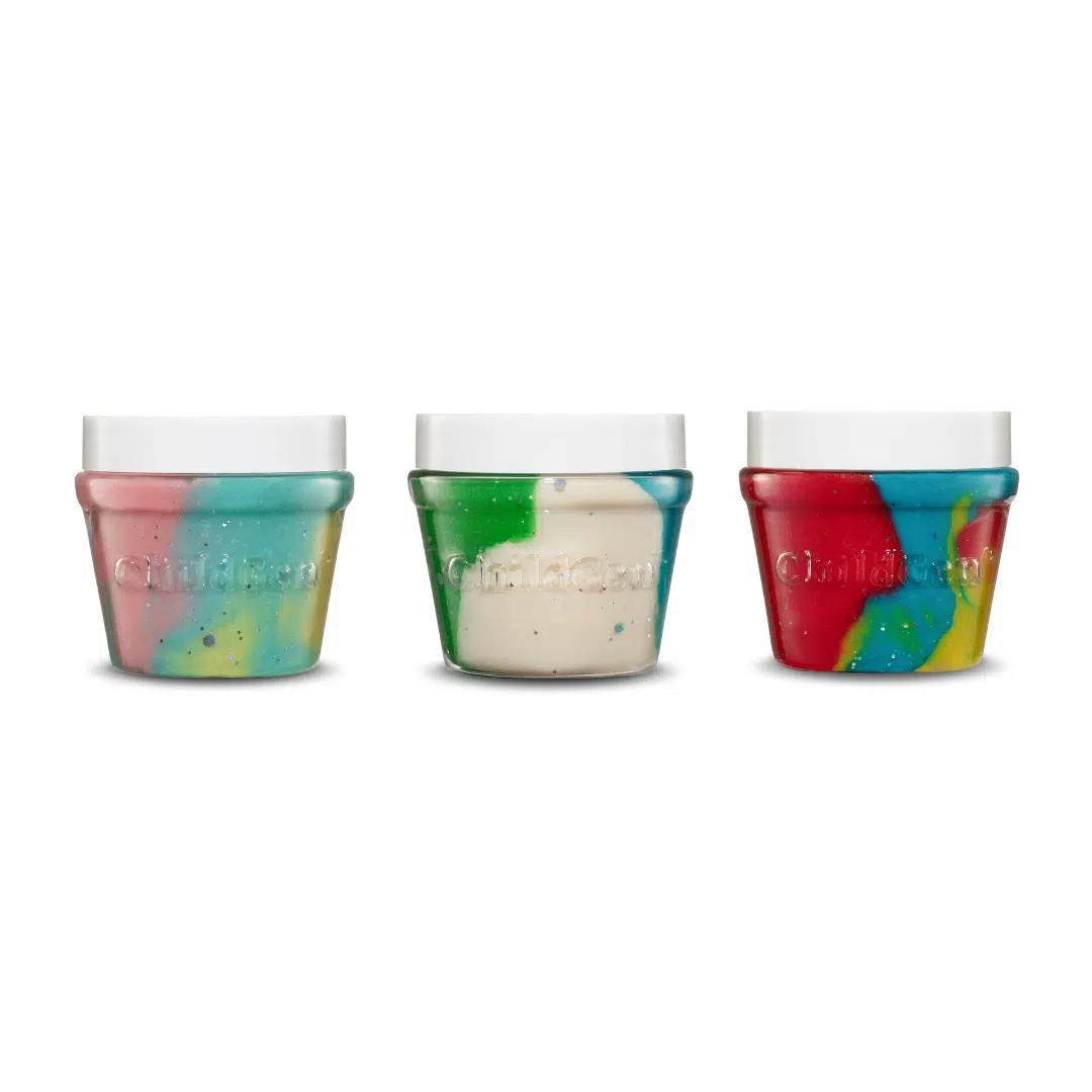 PLAY DOUGH JAR 3 PCS - MARBLE SET