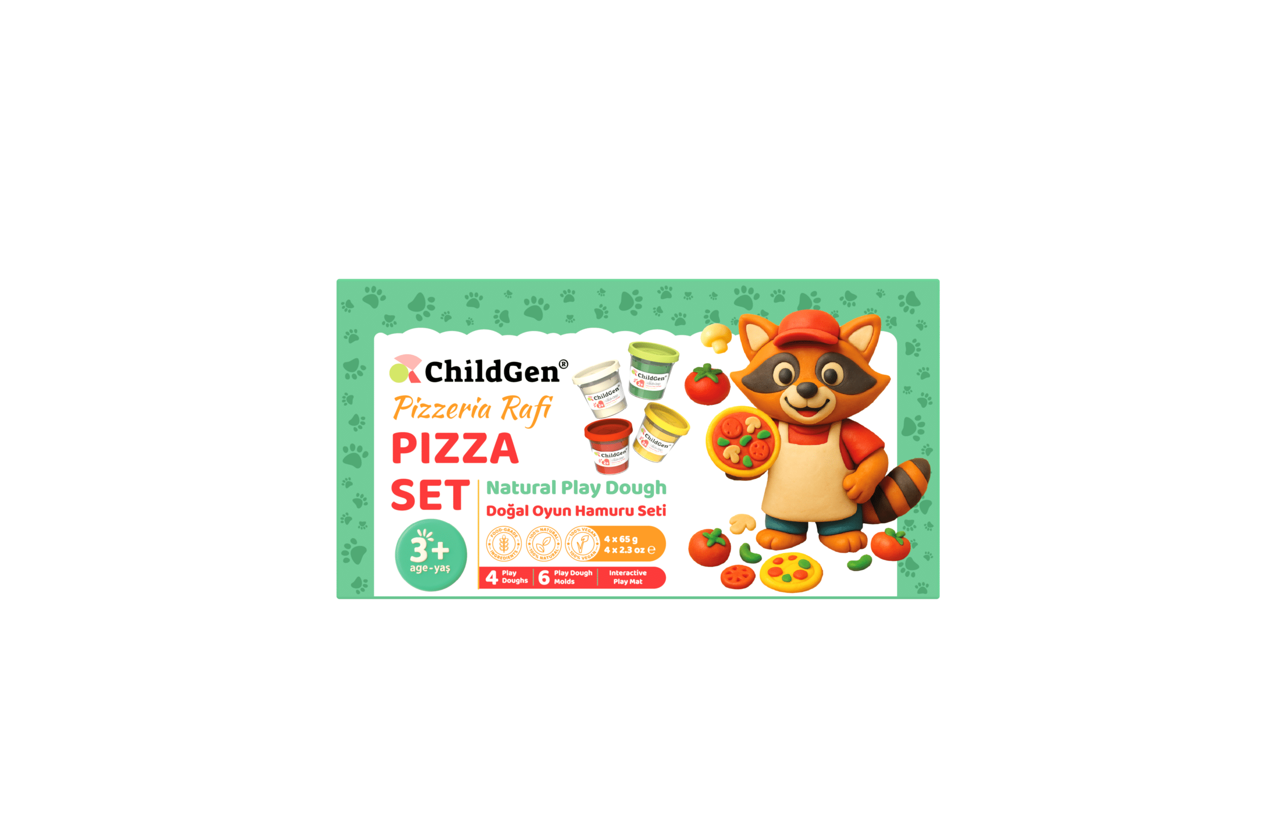 PLAY DOUGH PAW PALS SERIES – PIZZA SET