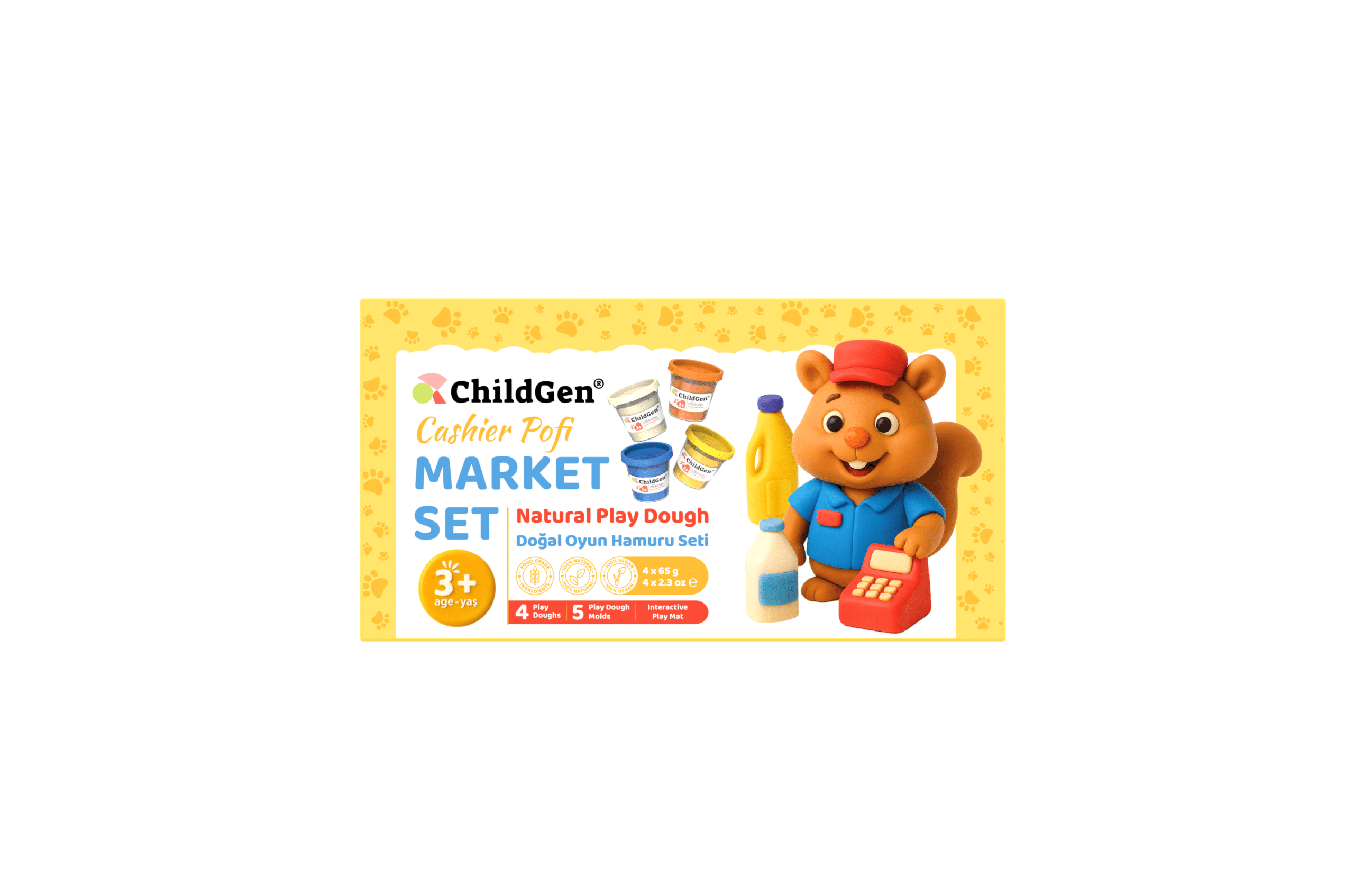 PLAY DOUGH PAW PALS SERIES – MARKET SET