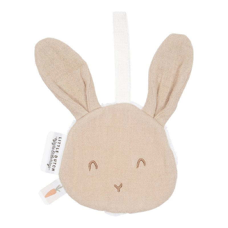 Speendoekje hydrofiel Konijn Beige  - Afbeelding 4