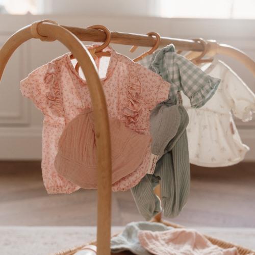 Little Dutch Babypop kleertjes Pink Floral - Afbeelding 2