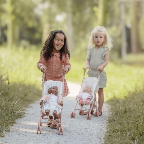 Little Dutch Babypop kleertjes Pink Floral - Afbeelding 4