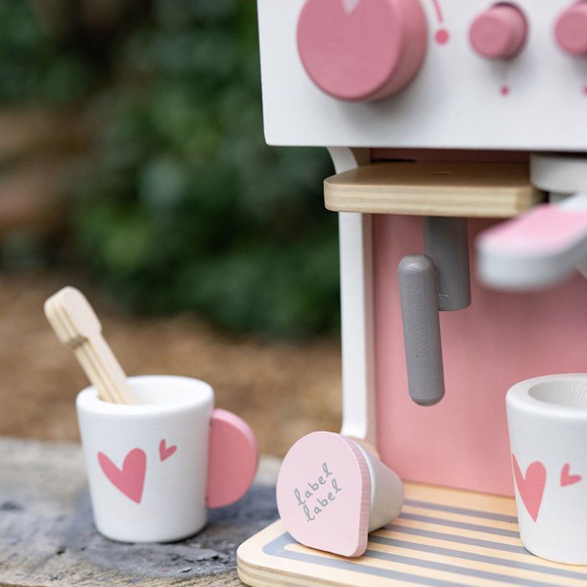 Label Label - Espresso Machine - Pink - Afbeelding 2