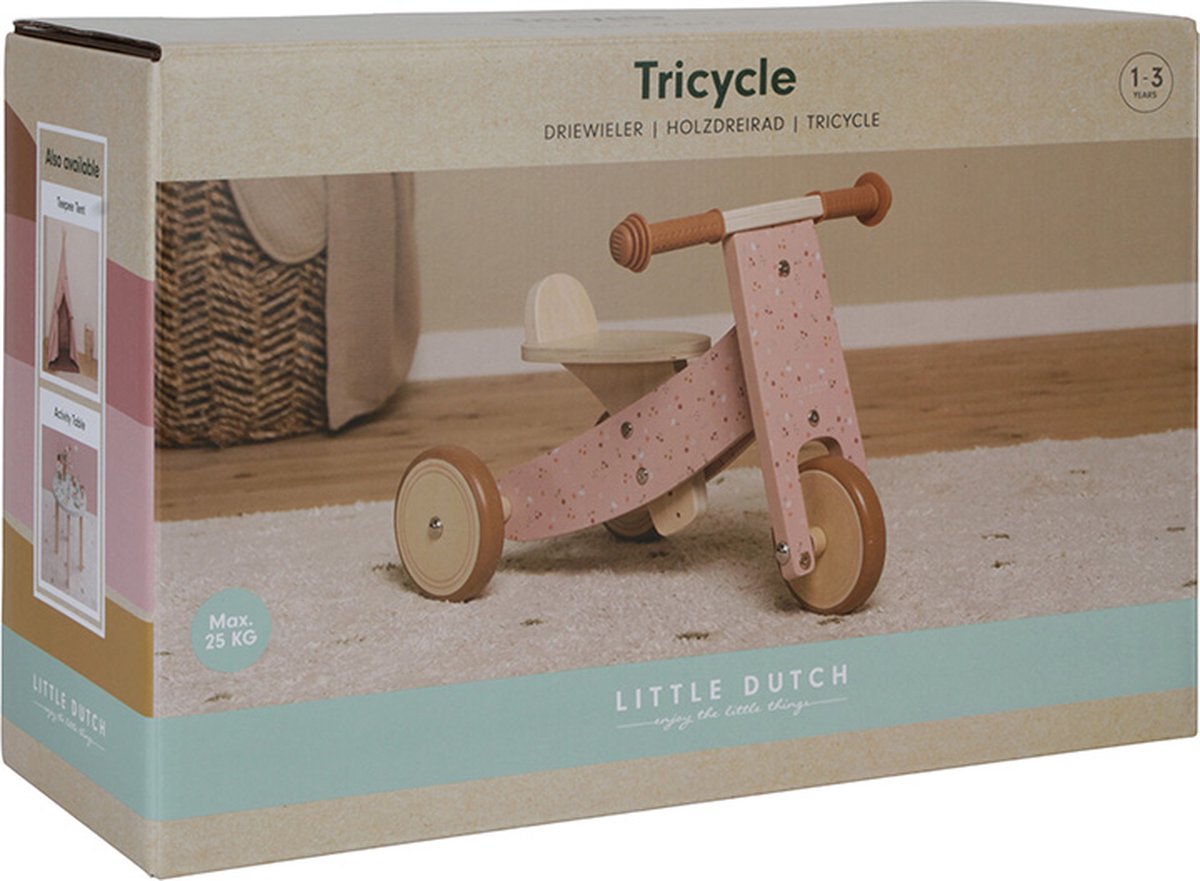 Little Dutch Driewieler Roze - Afbeelding 1