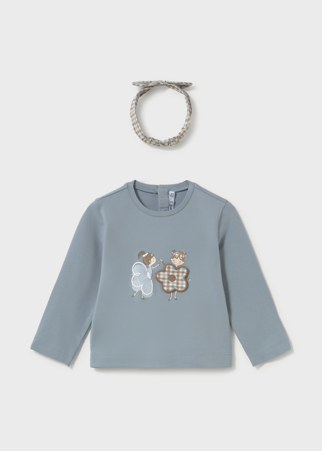 Longsleeve + haarbandje