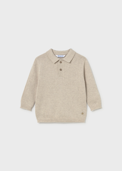 Polo trui gebreid