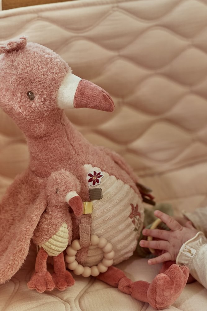 Activiteitenknuffel Flamingo - Safari Friends GRS - Afbeelding 3