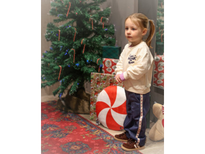 Little Looxs lurex sweat pants 