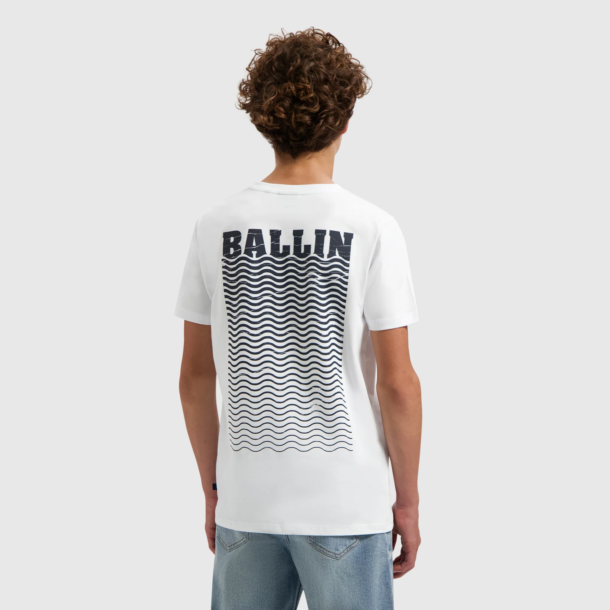 Ballin Junior Faded Waves T-shirt  - Afbeelding 2