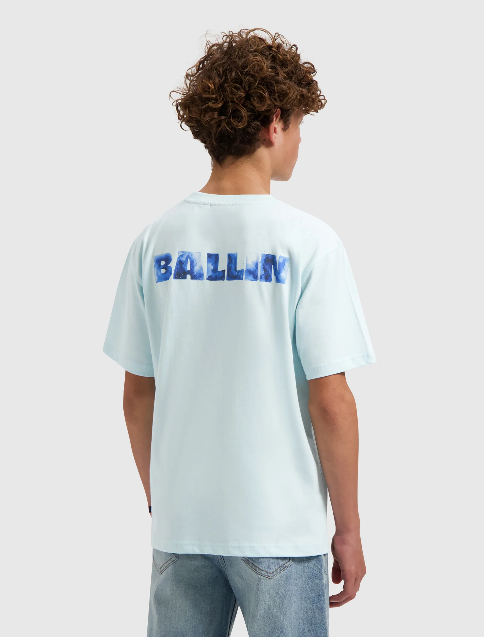 Ballin Junior Ballin Watercolor Effect T-shirt 