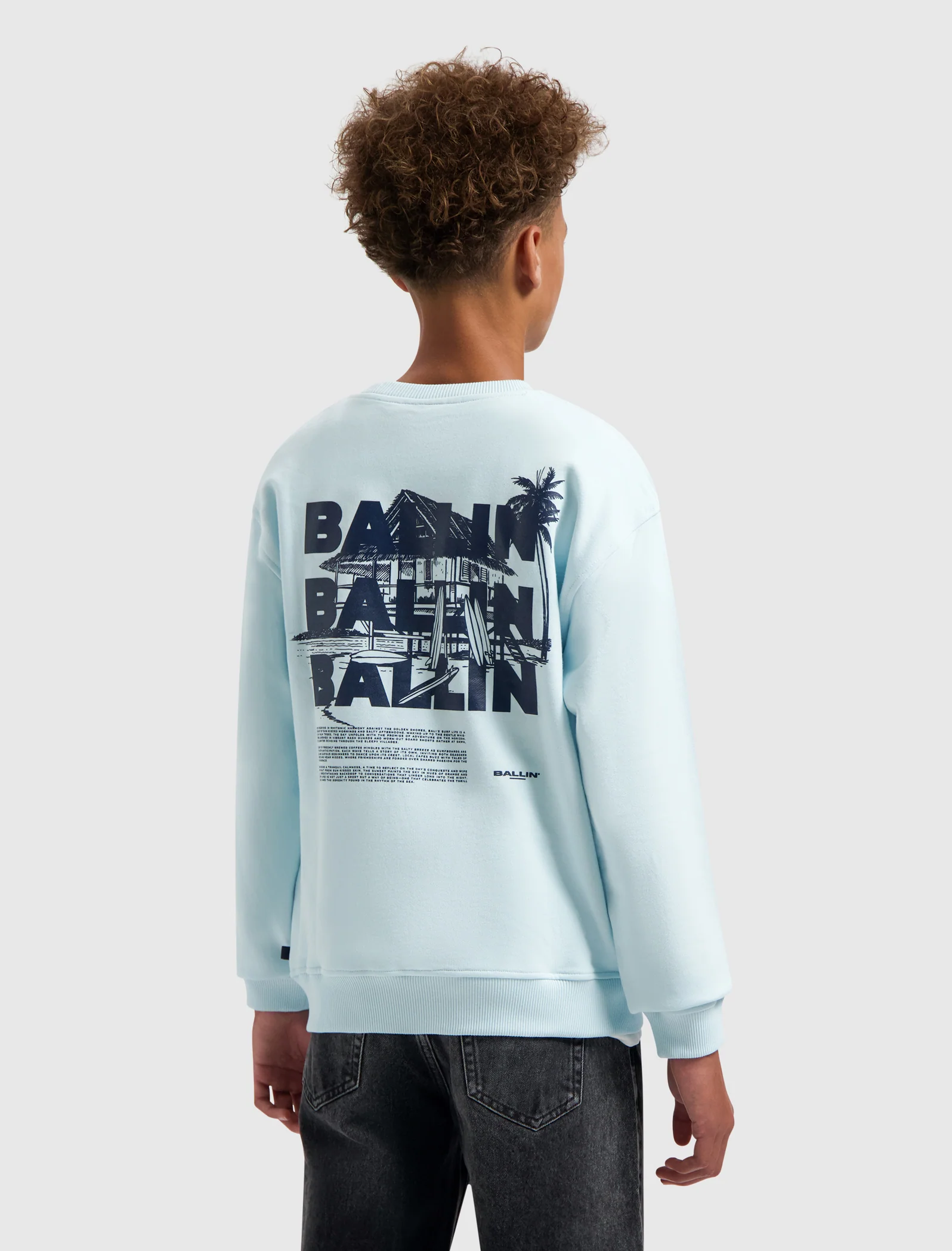 Ballin Junior Surfers Paradise House Crewneck Sweater
