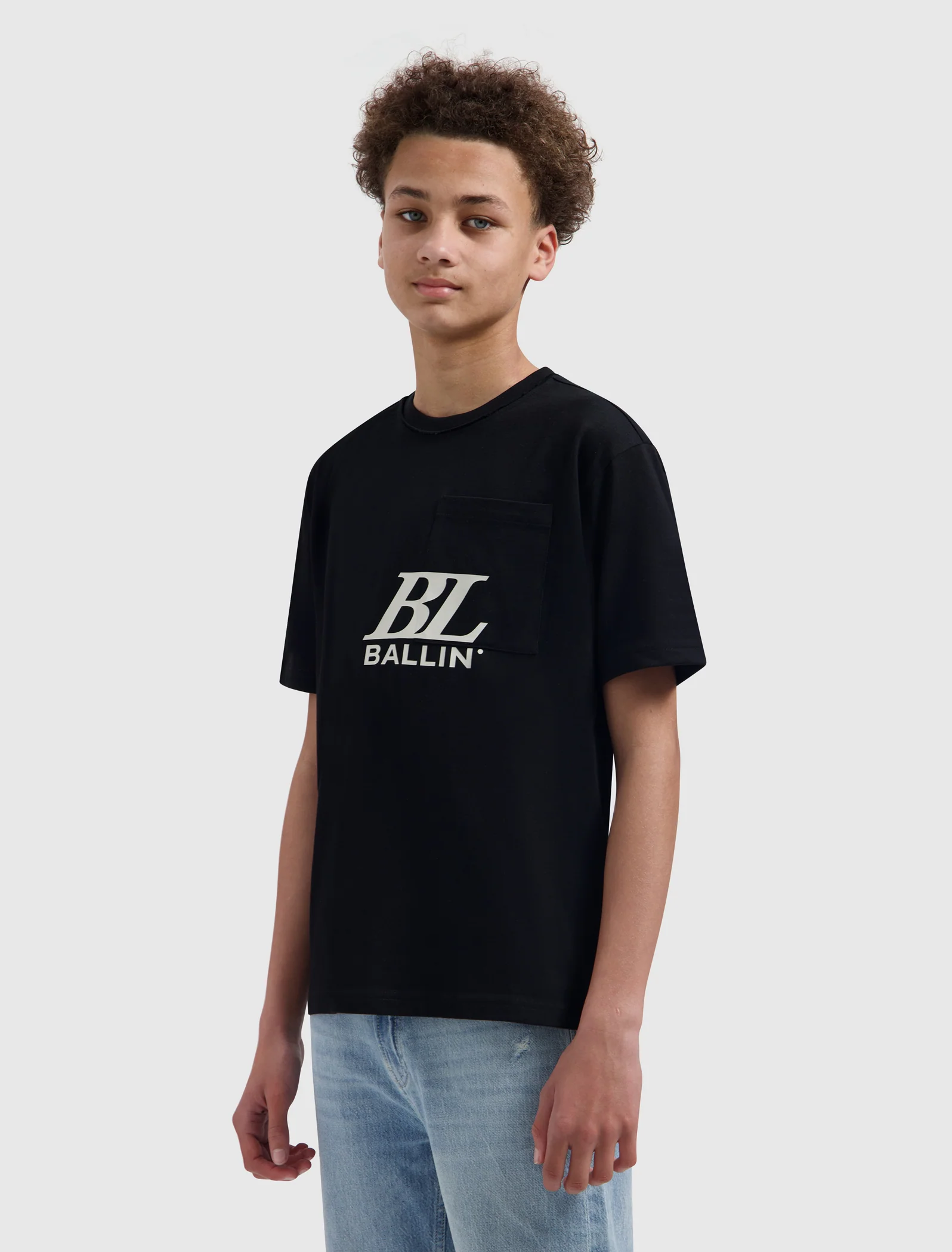 Junior Monogram Pocket T-shirt  - Afbeelding 1