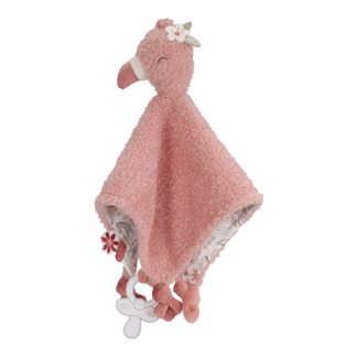 Knuffeldoekje Flamingo  - Afbeelding 3
