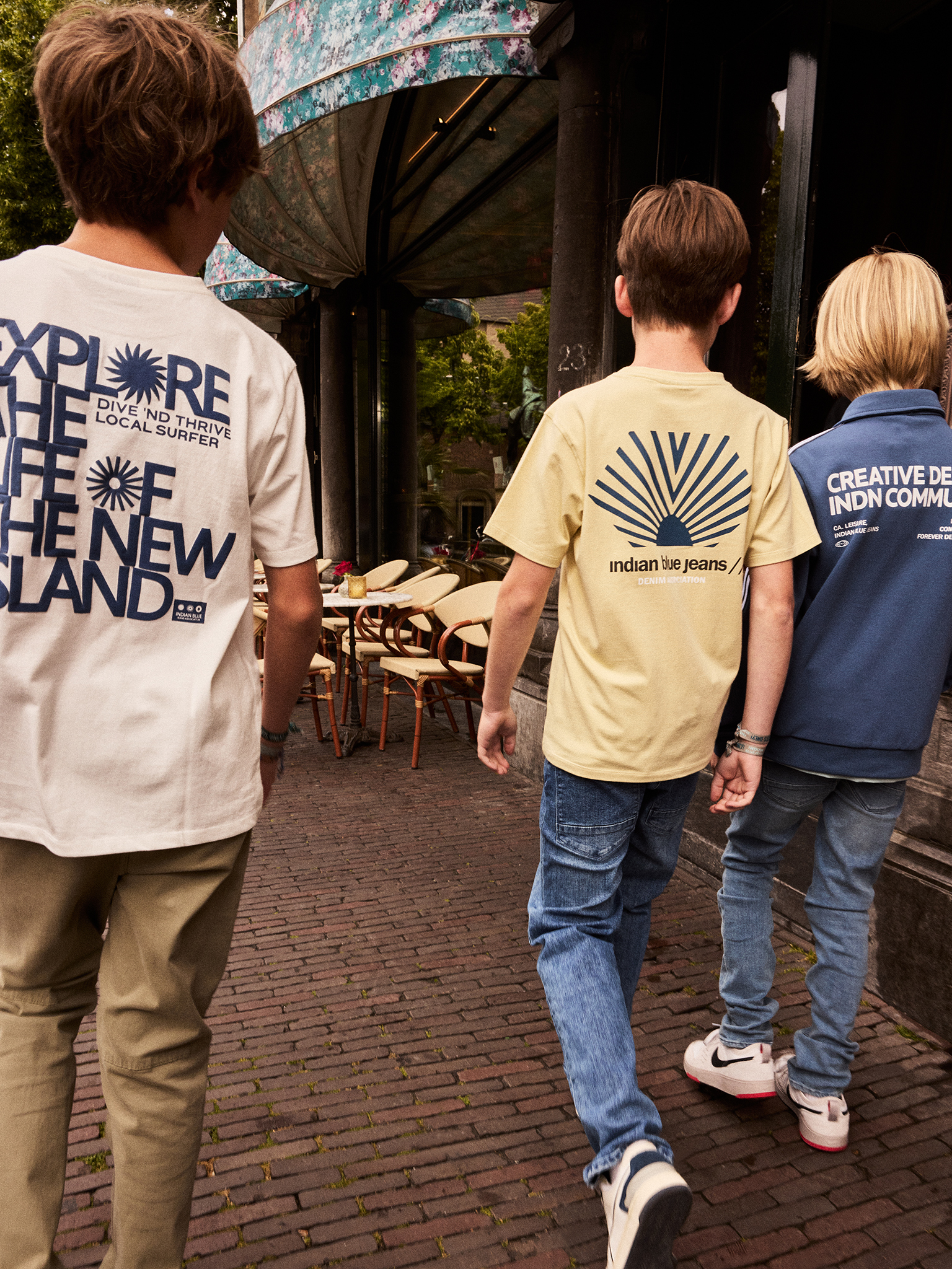 Indian Blue Jeans T-shirt  - Afbeelding 4