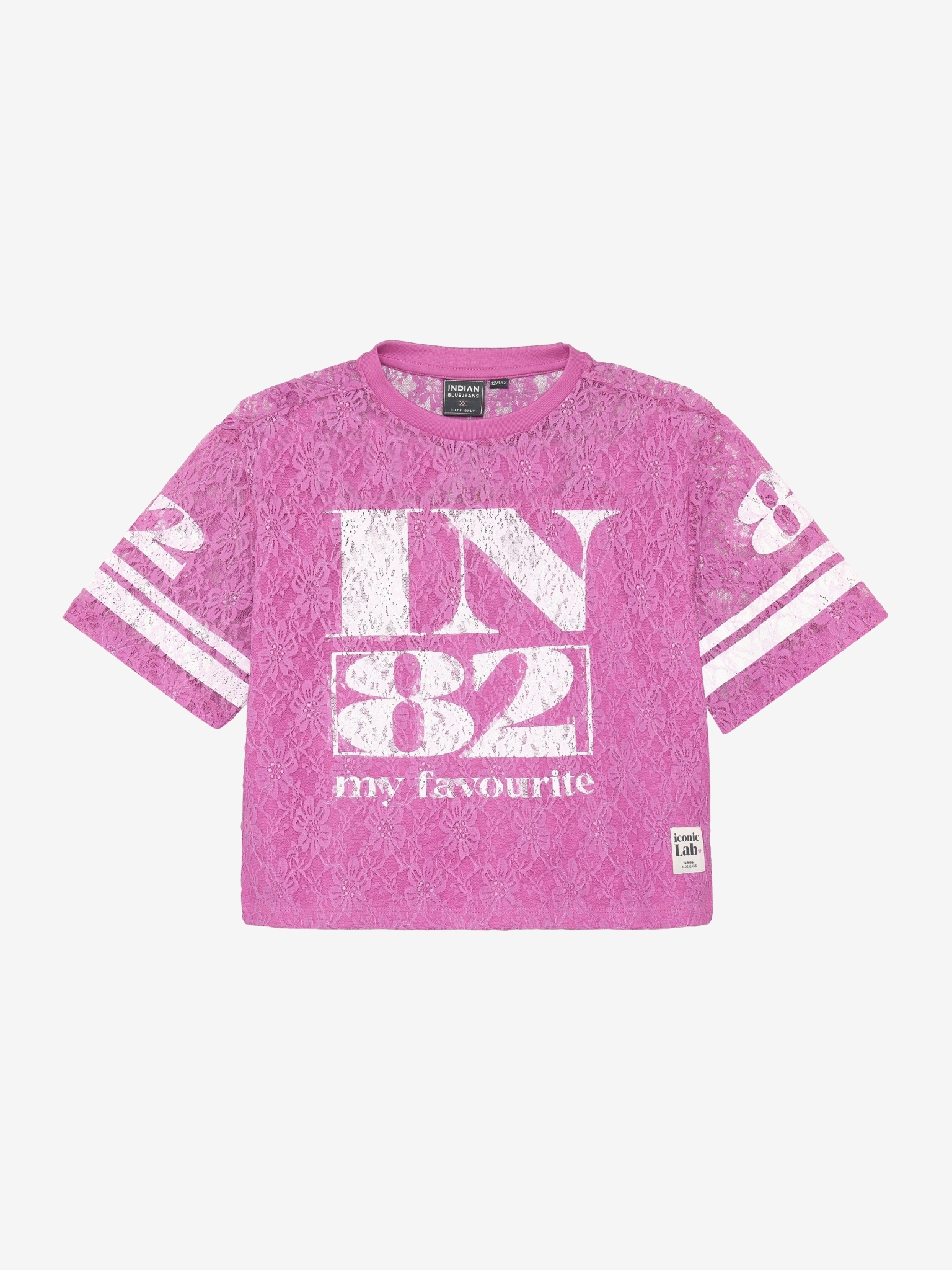 T-shirt Wide Lace  