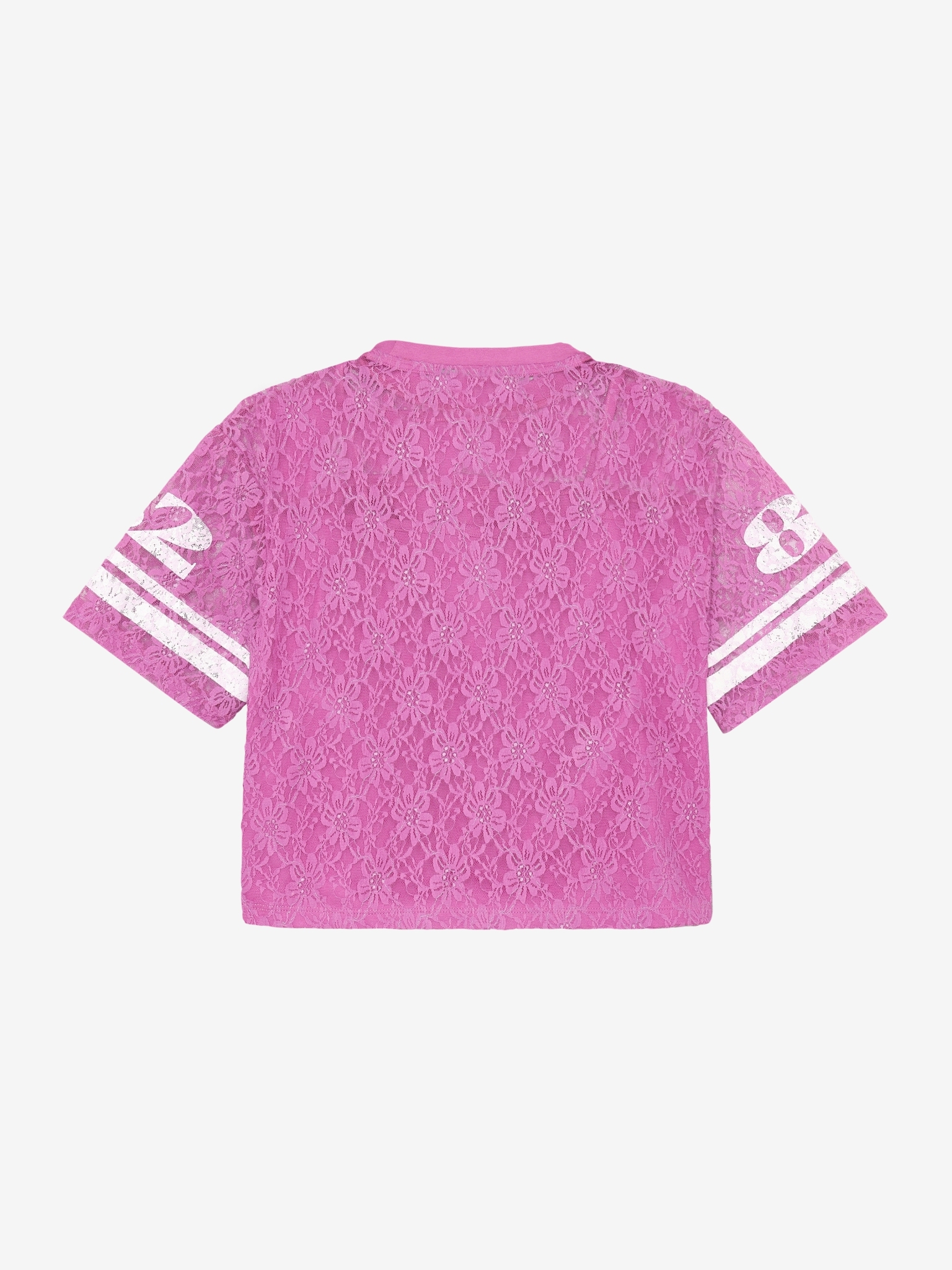 T-shirt Wide Lace   - Afbeelding 2