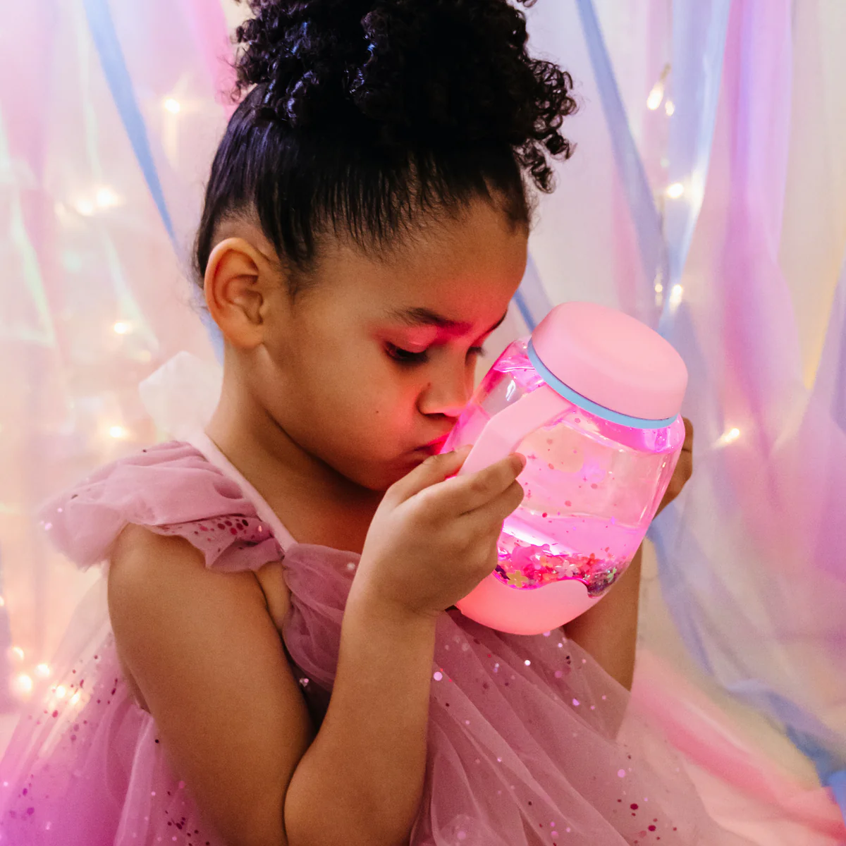 Sensory play cup bubble gum  - Afbeelding 1