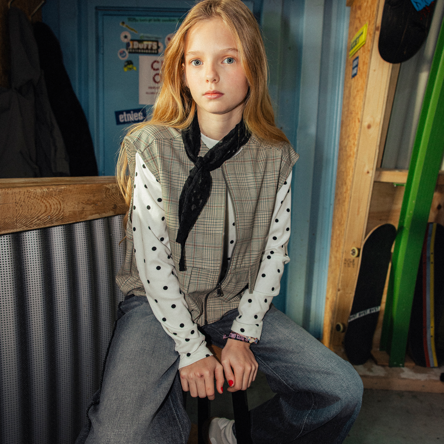 Gilet Check  - Afbeelding 4