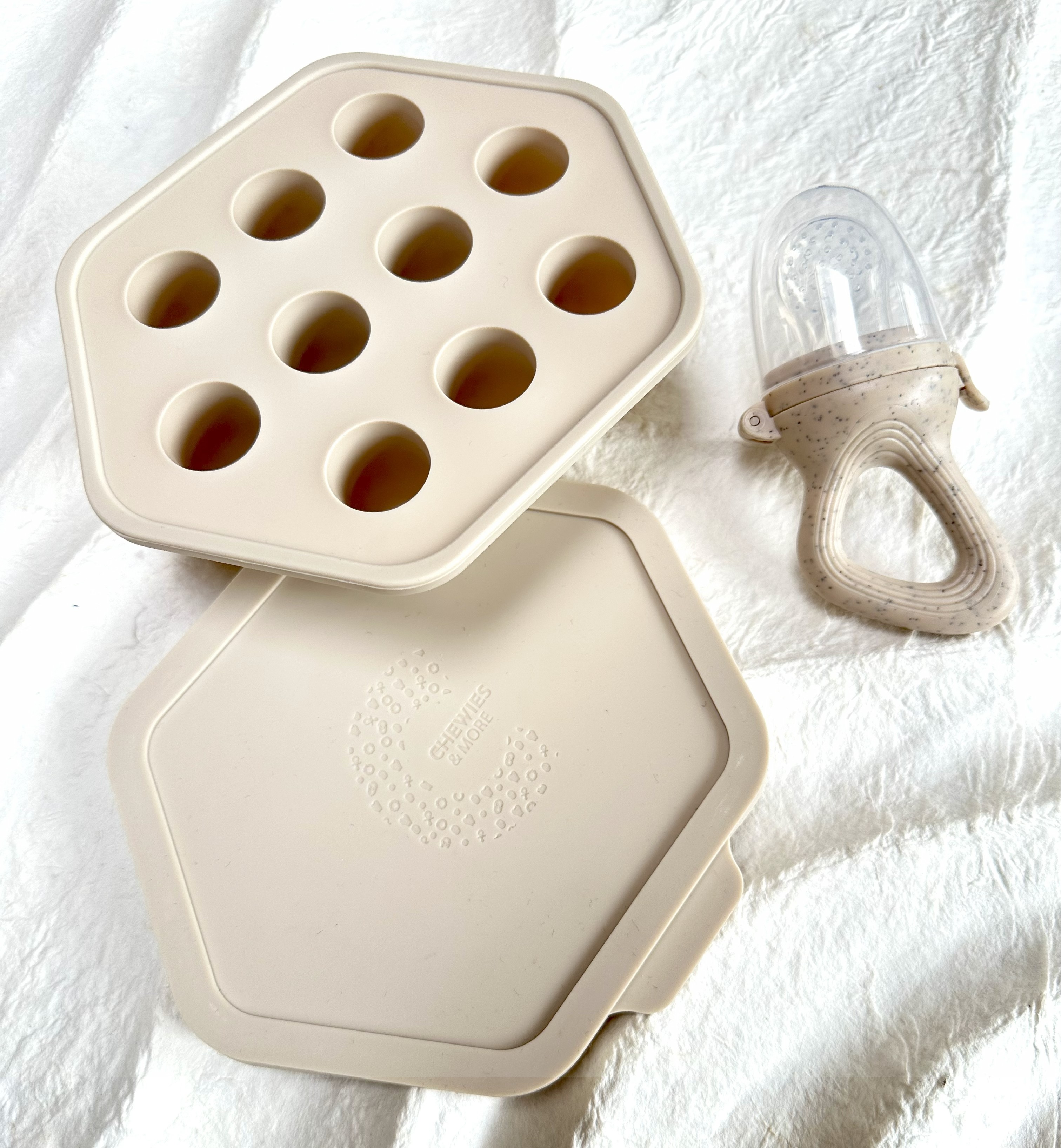Fruitspeen | Set | Beige | Fruitspeen + Ijstray