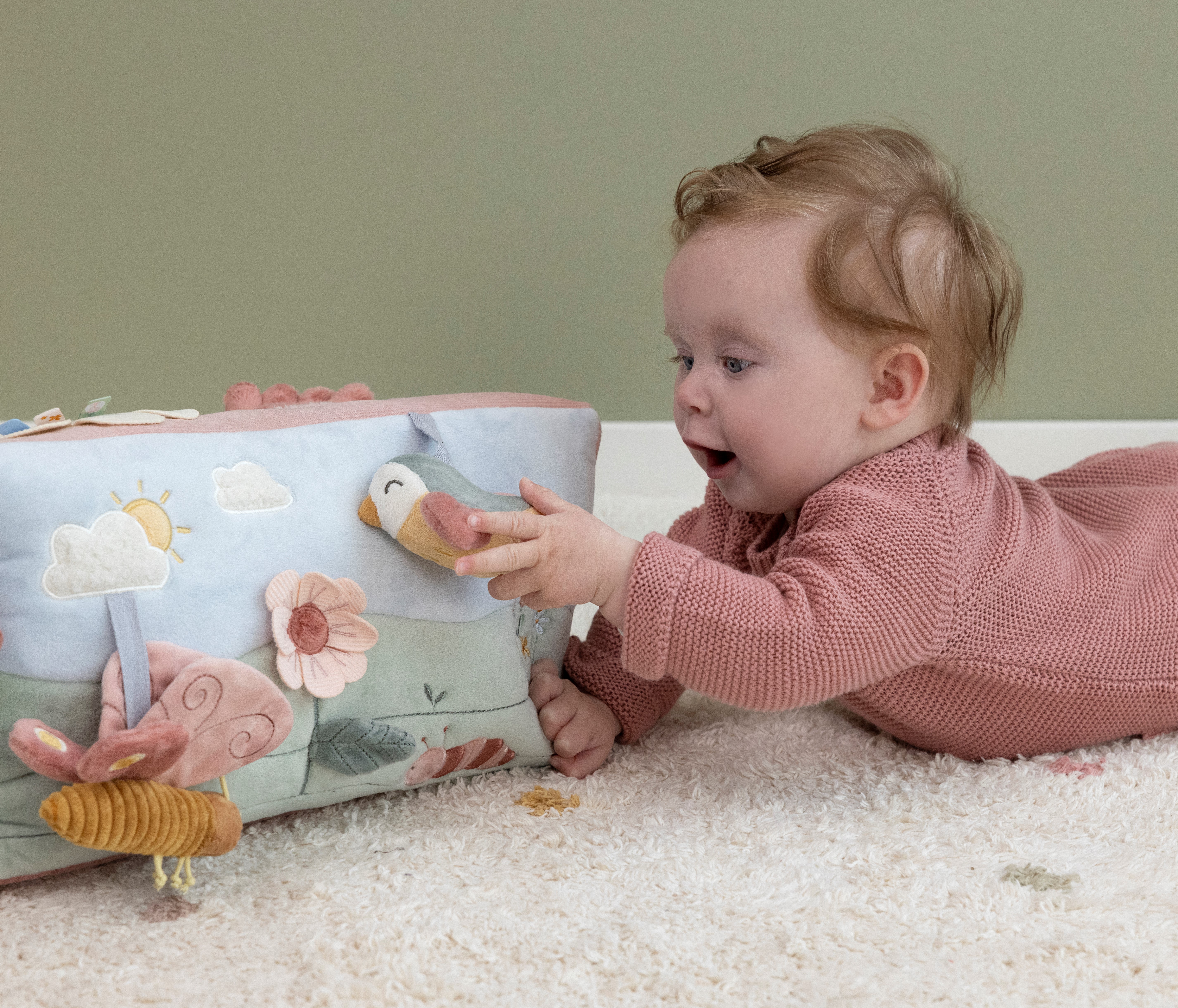 Little Dutch Activiteitendriekhoek Flowers & Butterflies - Afbeelding 4