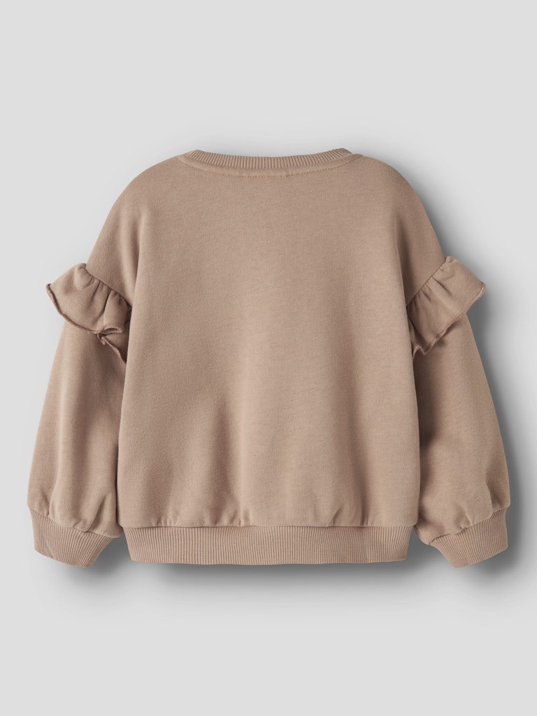 NMFILONDON RES LS RLX SWEAT BRU LIL - Afbeelding 1
