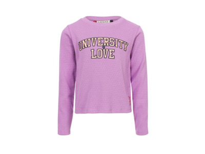 Little Looxs ajour rib T-shirt  