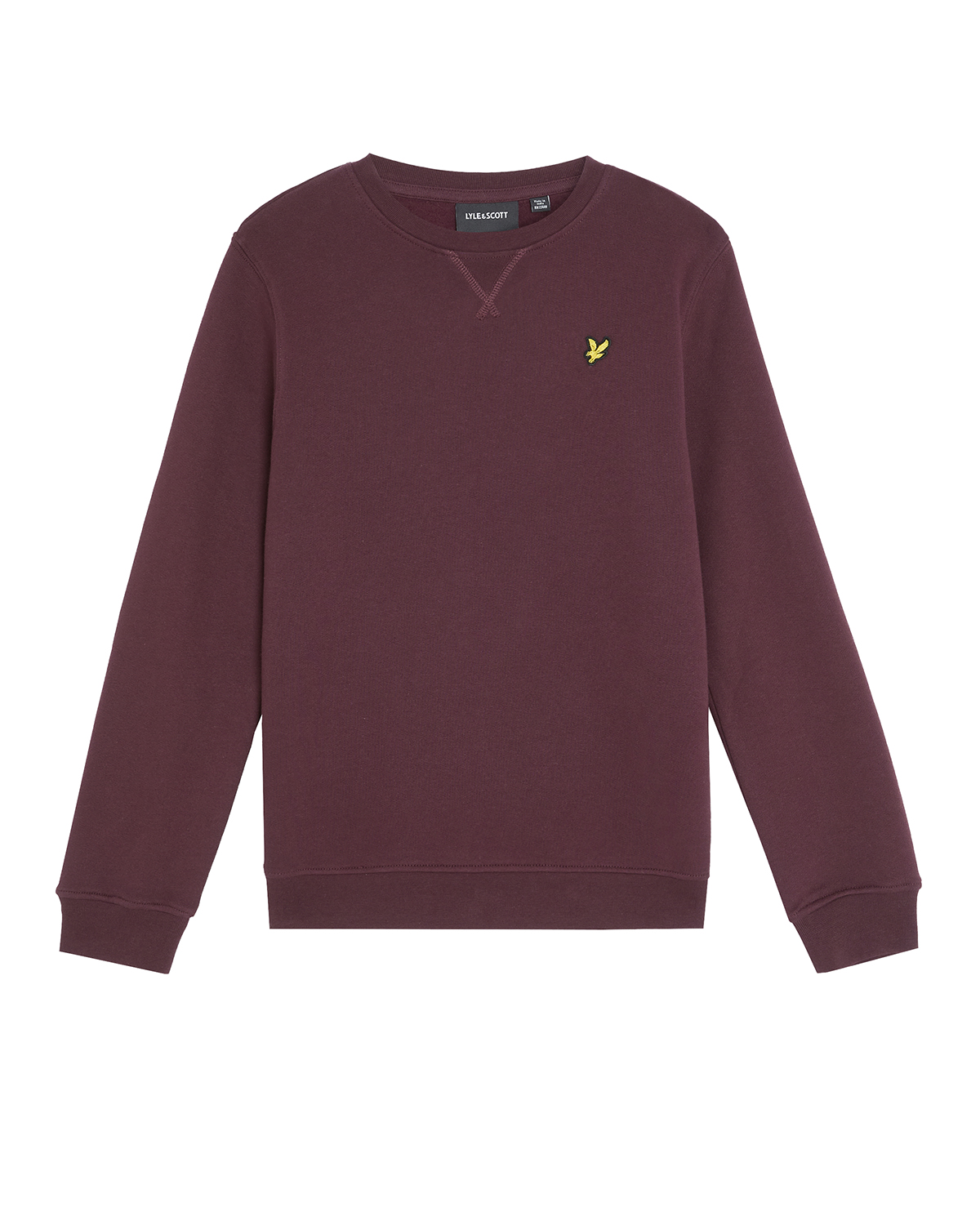 Crew Neck Burgundy 