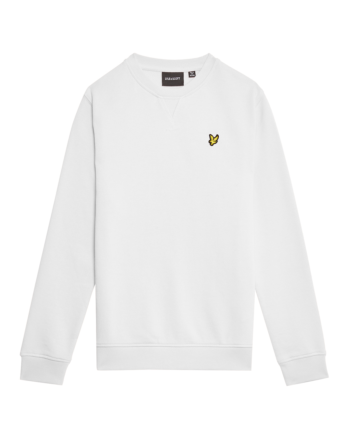 Lyle & Scott Trui Ronde Hals Wit