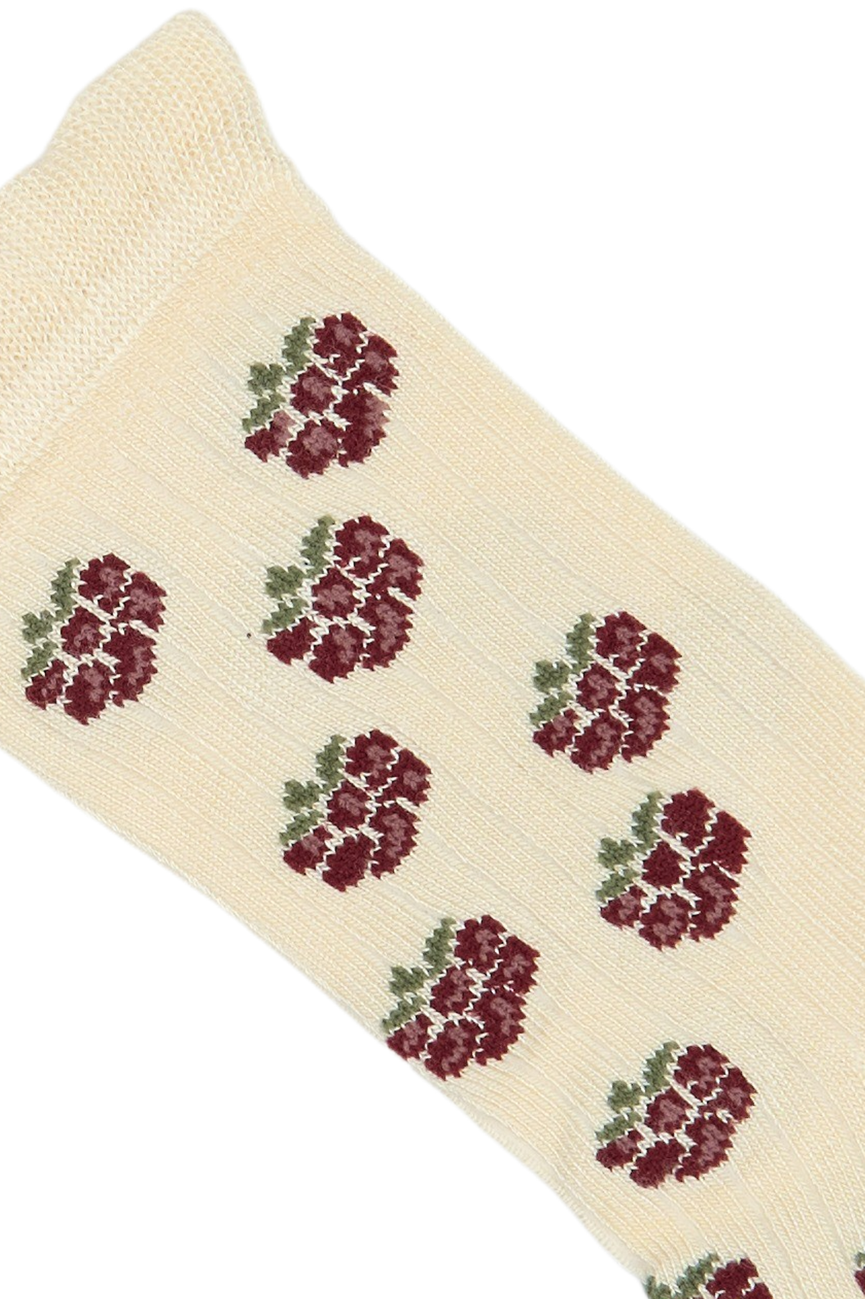 MiniPop® Bamboo Frill Socks Blackberry - Afbeelding 1