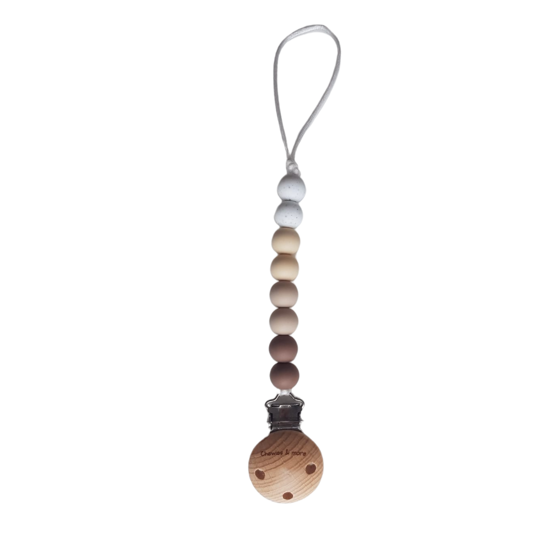 Speenkoord | Newborn | Ombre Brown 