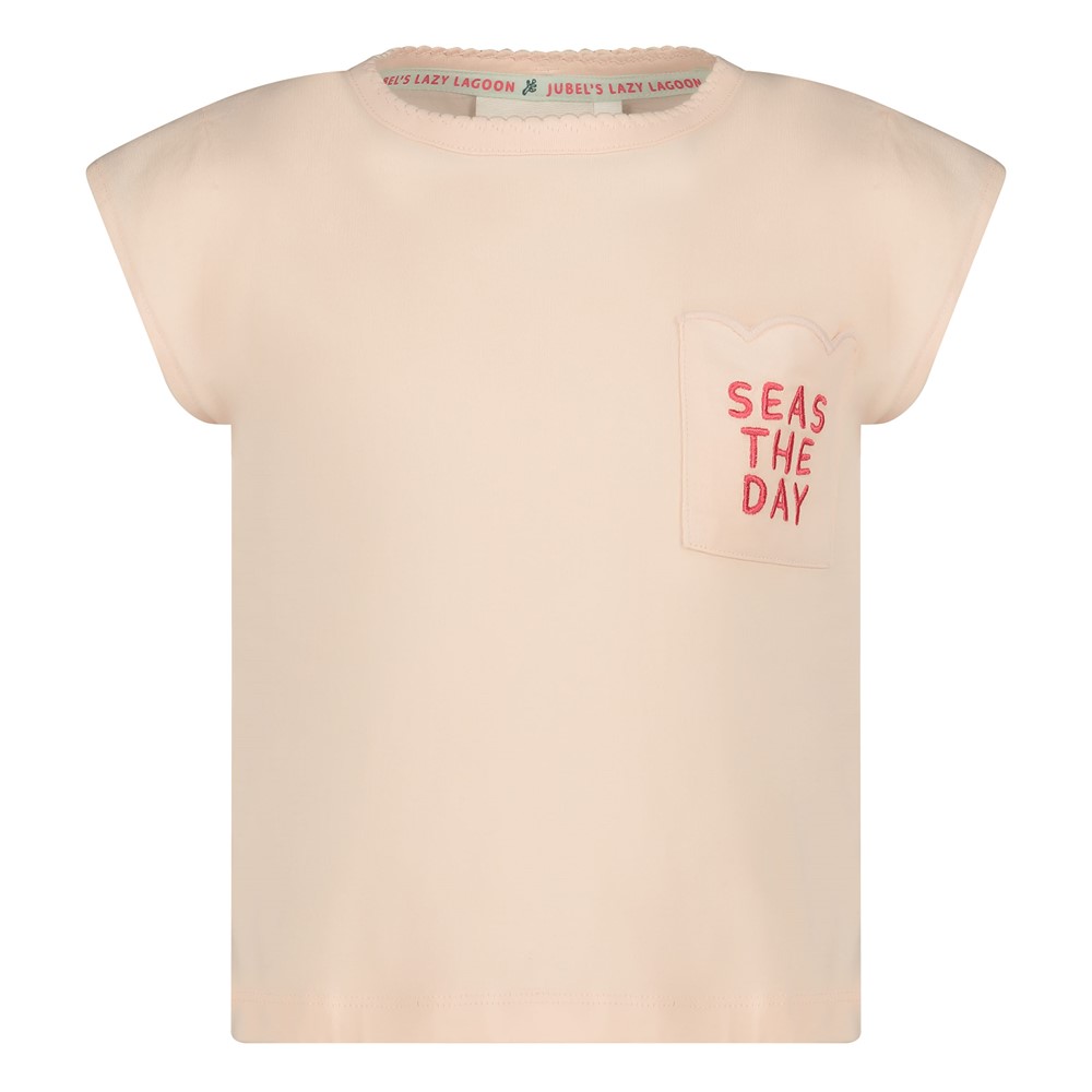 Jubel T-shirt met backprint - Lazy Lagoon  - Afbeelding 2
