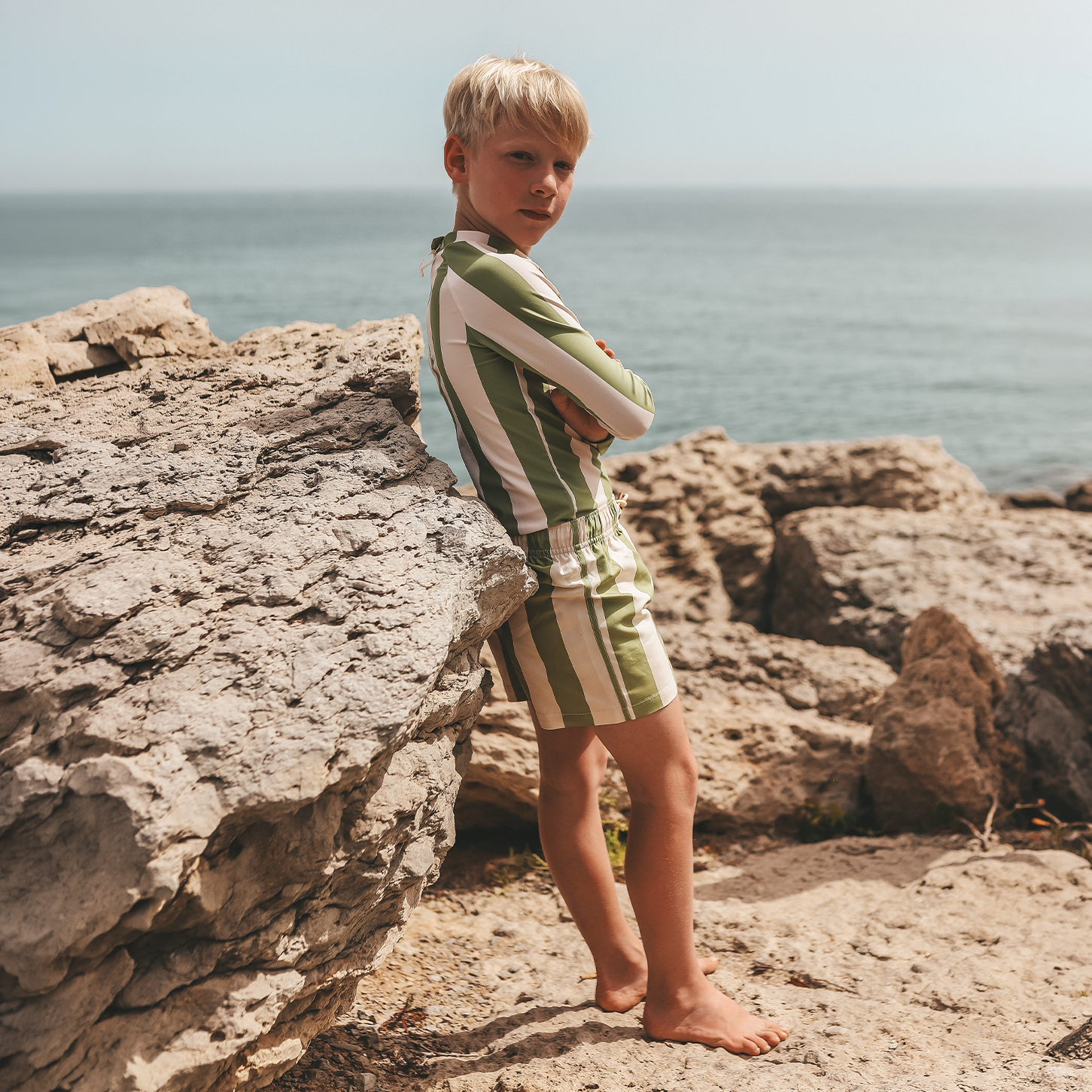Wide Stripe | Swim Shorts  - Afbeelding 3