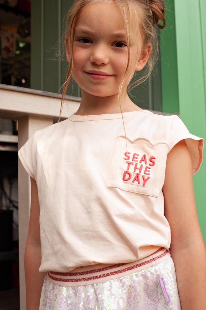 Jubel T-shirt met backprint - Lazy Lagoon  - Afbeelding 4