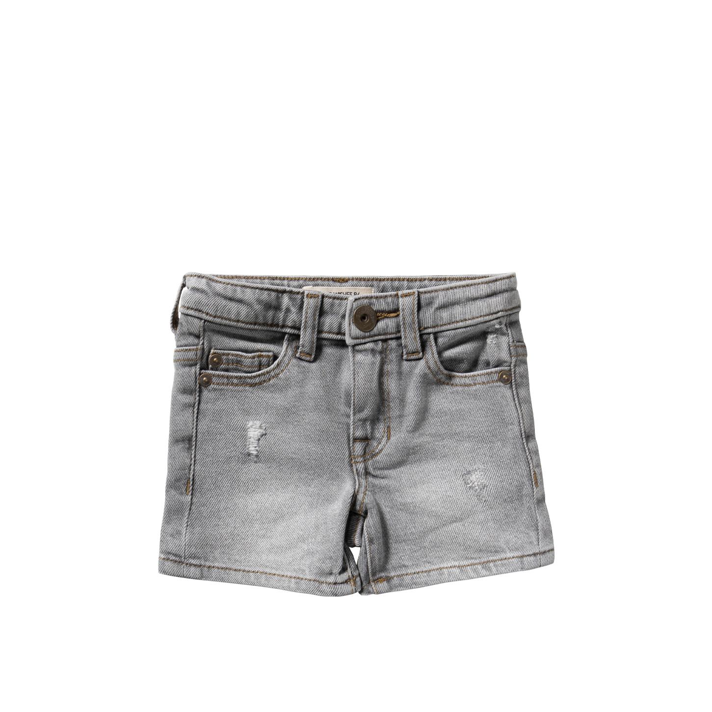 Your Wishes Grey Denim | Regular Shorts  - Afbeelding 2