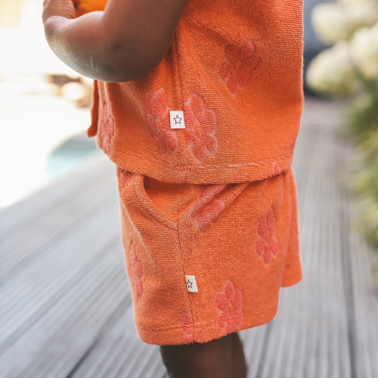 Your Wishes Flower Terry | Shorts