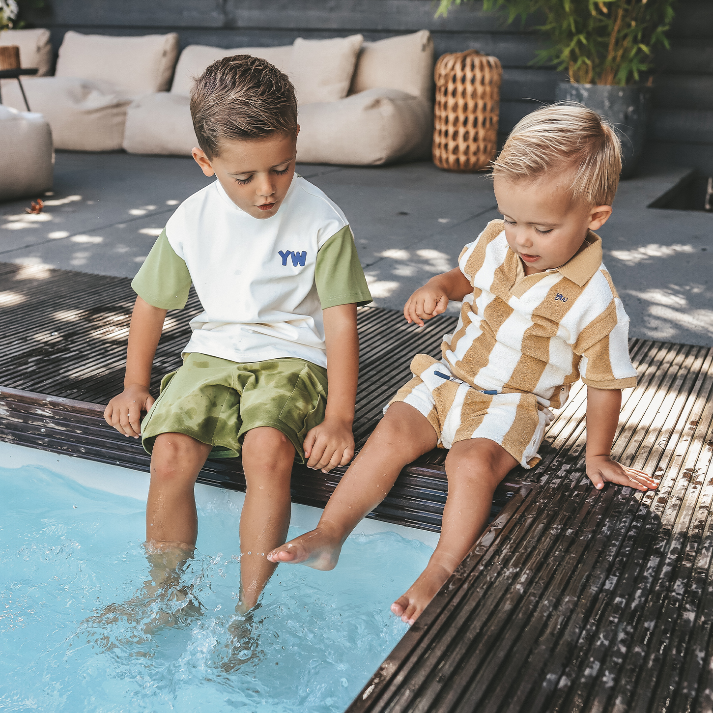 Your Wishes Bold Stripes | Relaxed Shorts  - Afbeelding 3