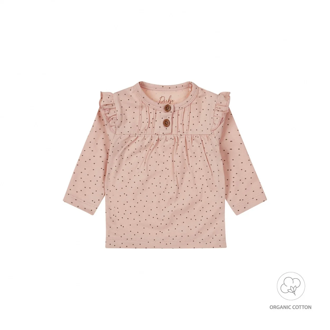Dirkje shirt met ruffles