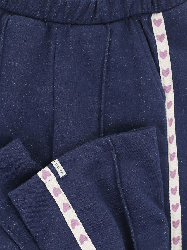 Little Looxs lurex sweat pants  - Afbeelding 3