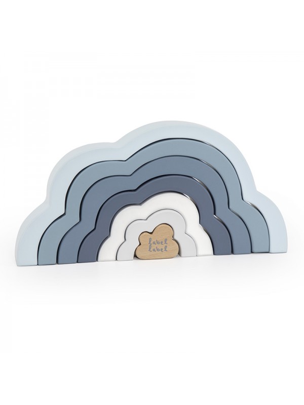 LABEL LABEL - RAINBOW PUZZLE CLOUD - BLUE - Afbeelding 4