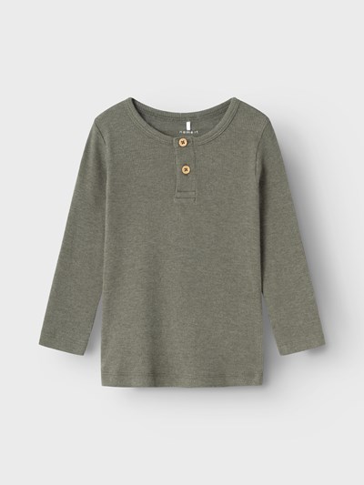NMMKAB TOP Dusty Olive - Afbeelding 2