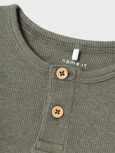 NMMKAB TOP Dusty Olive - Afbeelding 4