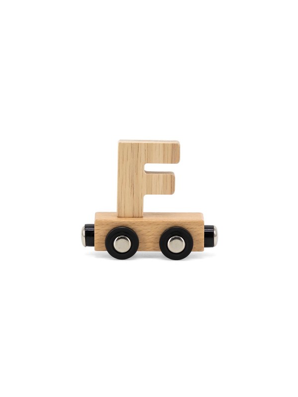 Tryco - Letter Train Natural - Letter F