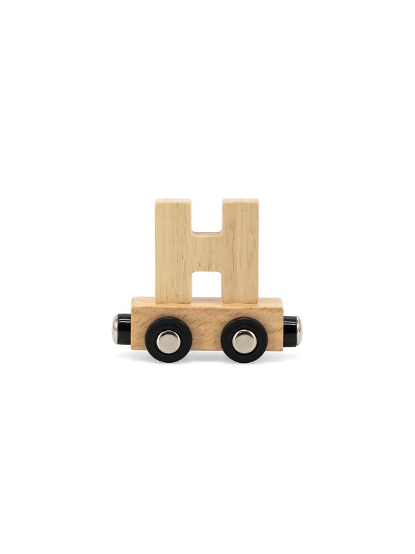 Tryco - Letter Train Natural - Letter H