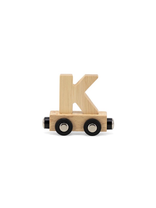 Tryco - Letter Train Natural - Letter K