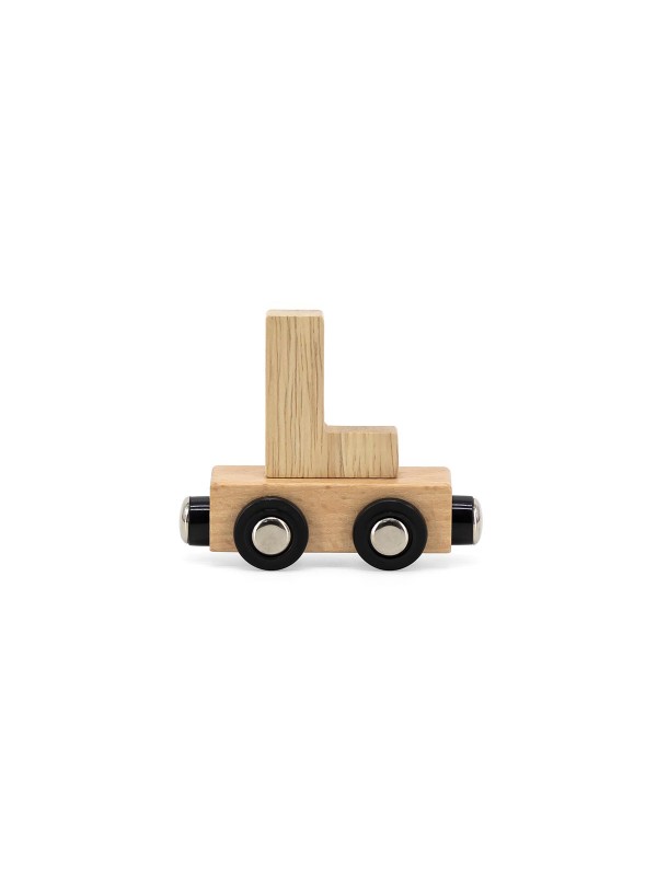 Tryco - Letter Train Natural - Letter L