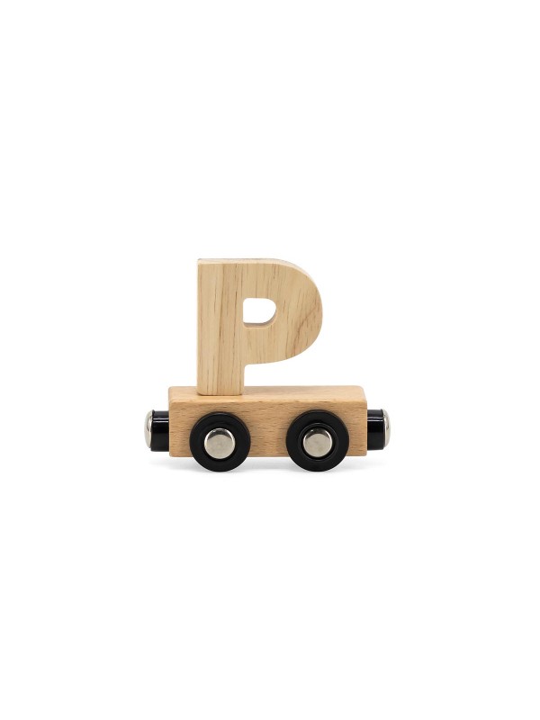 Tryco - Letter Train Natural - Letter P