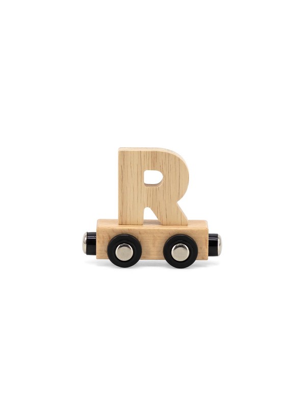 Tryco - Letter Train Natural - Letter R