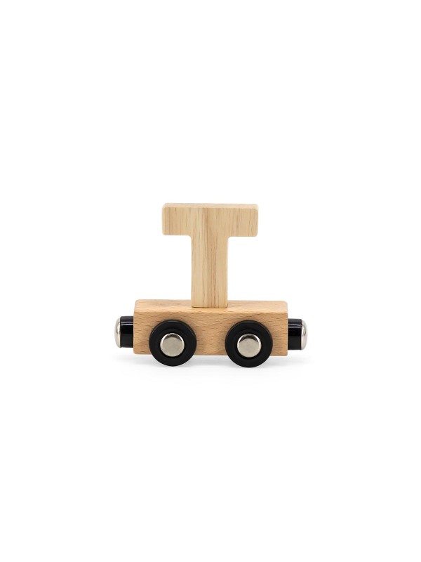 Tryco - Letter Train Natural - Letter T