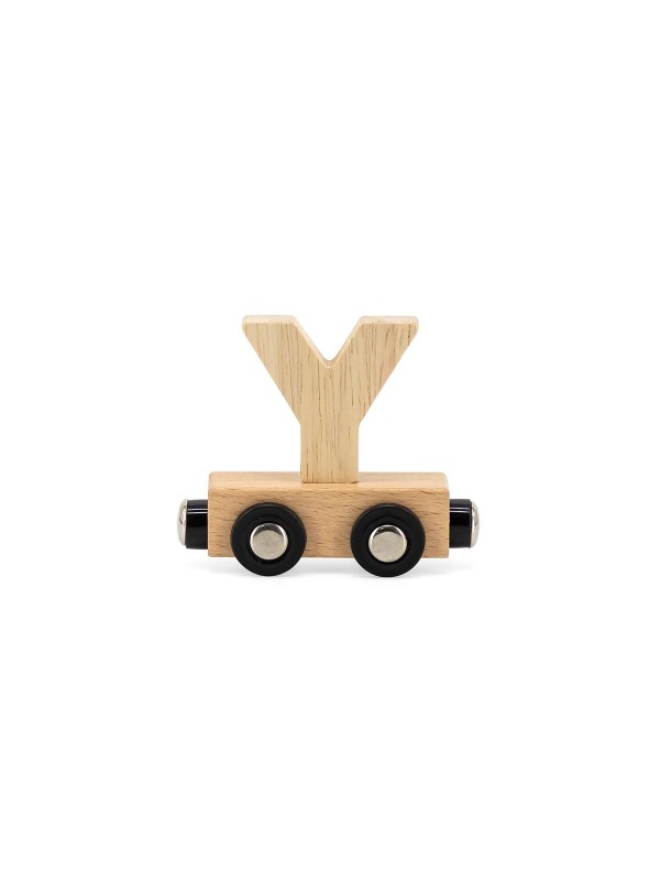 Tryco - Letter Train Natural - Letter Y
